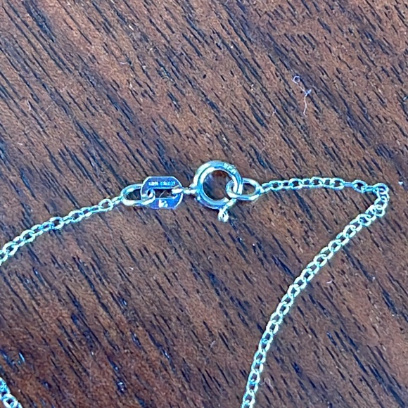 EUC CRYSTAL CAT STERLING SILVER NECKLACE - BEAUTIFUL! - Picture 4 of 6